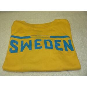 Gen2 Kids National Soccer Apparel Sweden Yellow/Blue Size 8